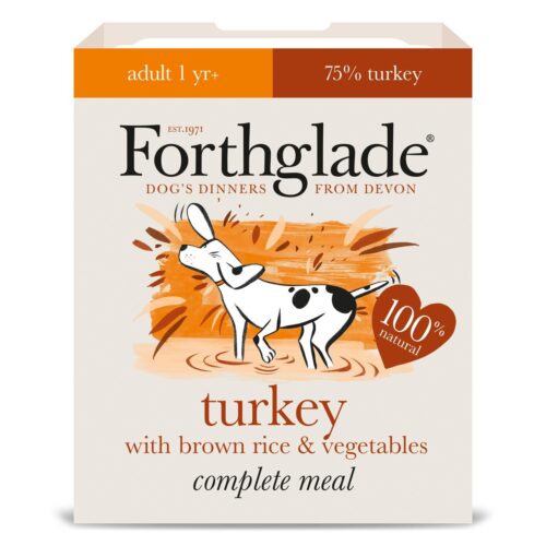 Forthglade Complete Adult Turkey, Brown Rice & Veg Wet Dog Food