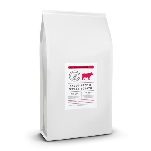 THE BARKSIDE, ANGUS BEEF WITH SWEET POTATO & CARROT ADULT DOG FOOD