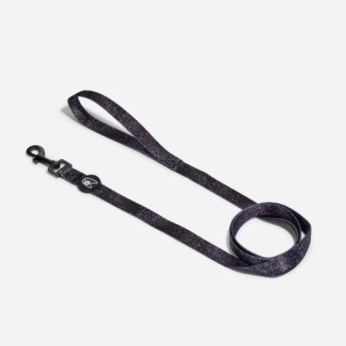 The Barkside Galaxy Black and White Dog Lead
