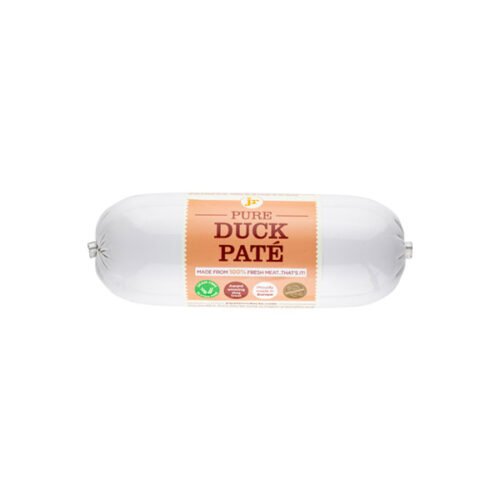 JR Pet Products Pure Duck Paté 80g Natural Treat For Dogs