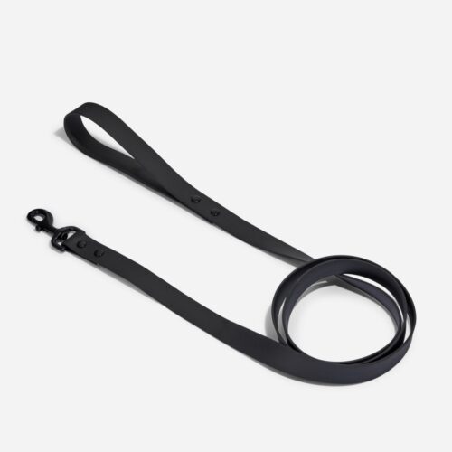 The Barkside Black BioThane Dog Lead