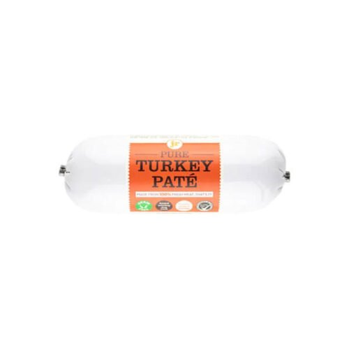 JR Pet Products Pure Turkey Paté 80g Natural Treat For Dogs