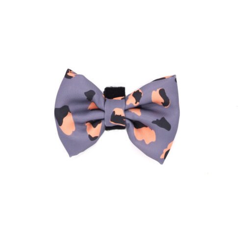 The Barkside Dusk Leopard Dog Bow Tie