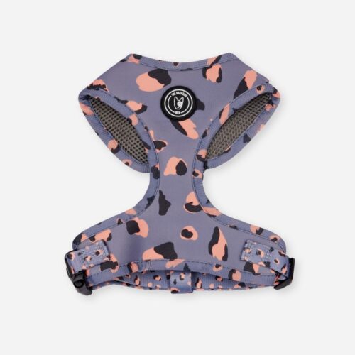 The Barkside Dusk Leopard adjustable dog harness