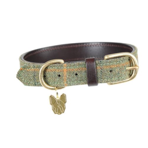 Digby and fox Tweed Dog Collar