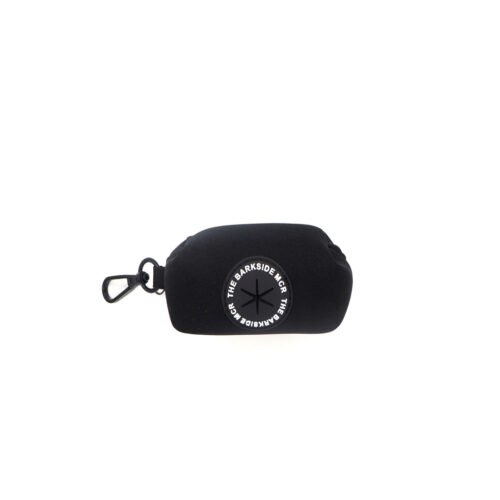 The Barkside Originals Black dog poo bag holder