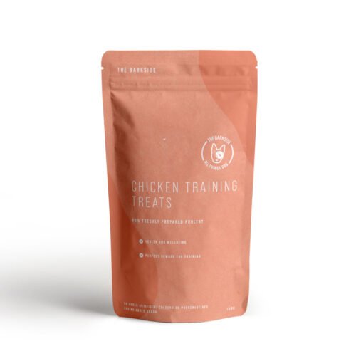 The Barkside Grain Free Chicken Dog Training Treats 100g