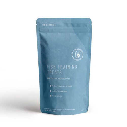 The Barkside Grain Free Dog Training Fish Treats 100g