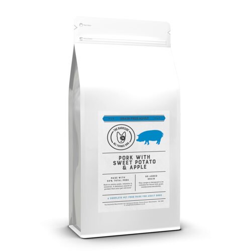 THE BARKSIDE, PORK WITH SWEET POTATO & APPLE ADULT DOG FOOD