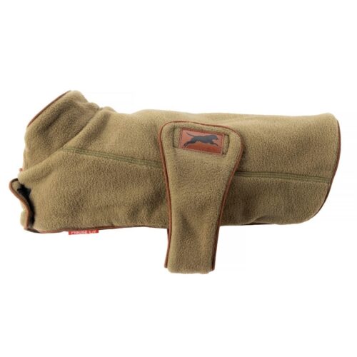 House of Paws Green Fleece Dog Coat