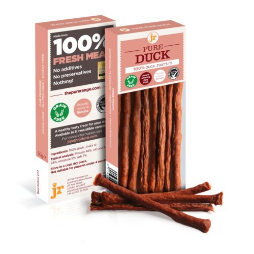 JR Pet Products Pure Duck sticks 50g Natural Dog Treats