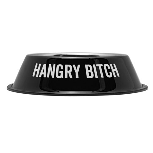 Snark City Hangry Bitch Dog Bowl