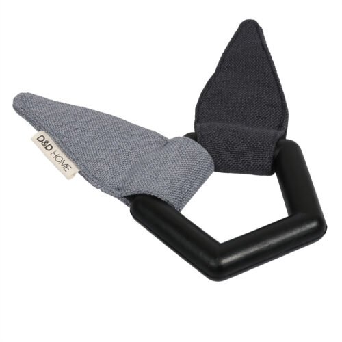 Bunny Anthracite Crinkle Tough Dog Toy