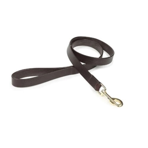 Digby and Fox Black Leather Dog Lead