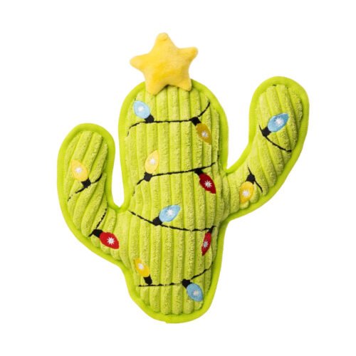 House of Paws Christmas Cactus Dog Toy