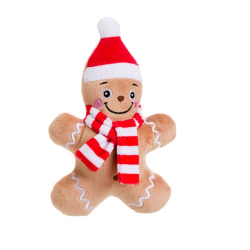 House of Paws Gingerbread Man Cookie Dog Toy