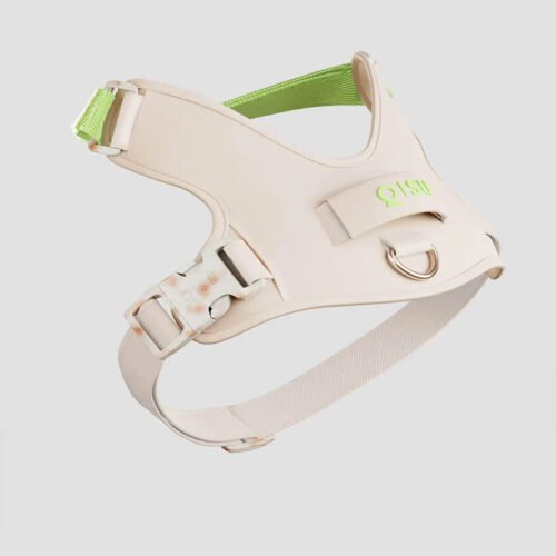Qisu Hug Dog Harness Natural