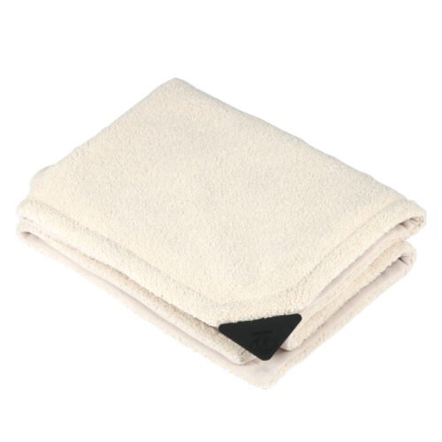 Sherpa Fleece White Dog Blanket from D&D Home