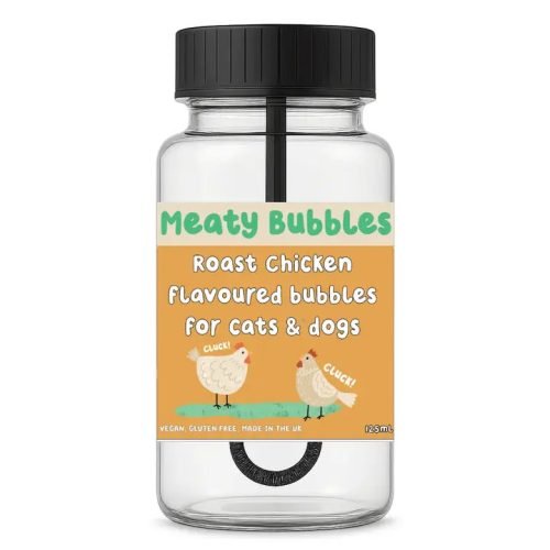 Meaty Bubbles Roast Chicken For Dogs and Cats
