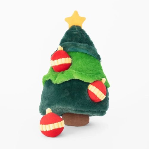 Christmas Zippy Burrow Dog Toy