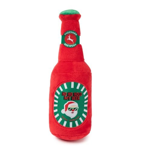 Ho ho ho Hold My Beer Dog Christmas Toy