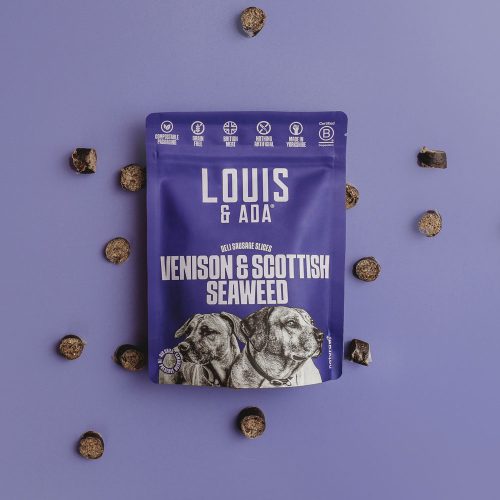 LOUIS & ADA VENISON & SCOTTISH SEAWEED DOG TREATS