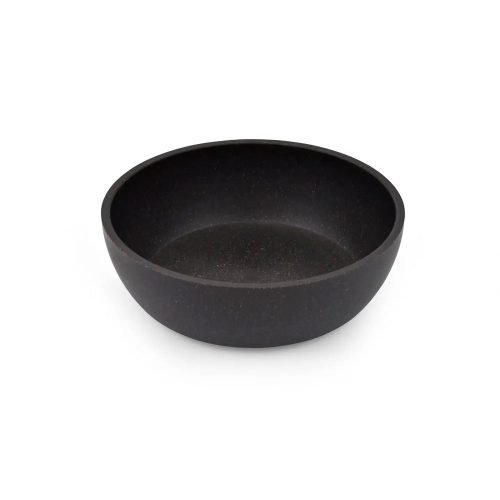 Black Bamboo Dog Bowl