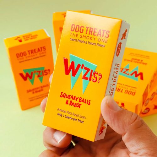 Squeaky Balls and Roast W'zis Refill Dog Treats